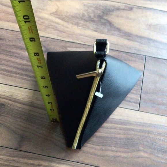 Clutch Wallet Triangle Wristlet Purse with Strap - Picture 2 of 5